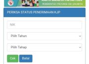 Cara cek status penerima KJP tahap 1 dan 2 cukup pakai ktp