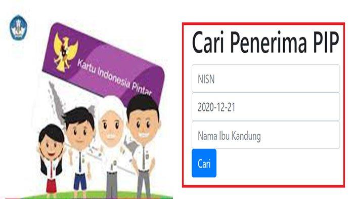 Cara cek daftar nama siswa penerima pip tahun