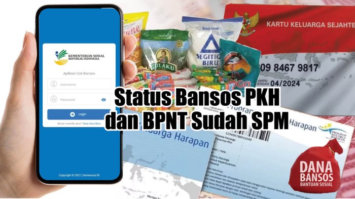 Cara cek penerima bansos pkh dan bpnt melalui hp