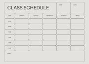 Cara membuat daftar jadwal piket kelas aesthetic pakai canva