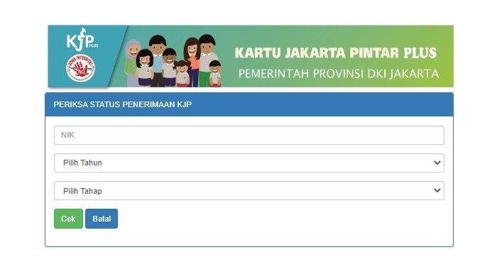 Cara cek status penerima KJP tahap 1 dan 2 cukup pakai ktp