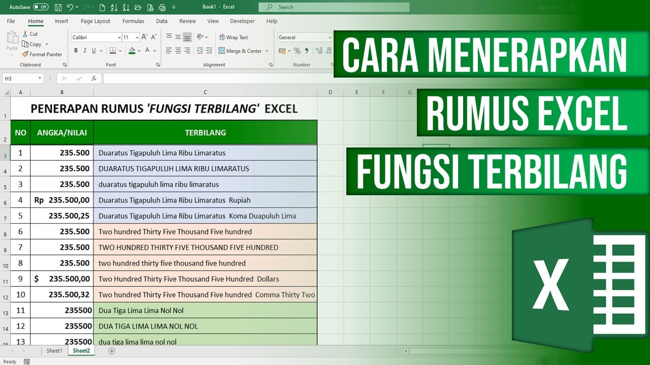 Terbilang di Excel